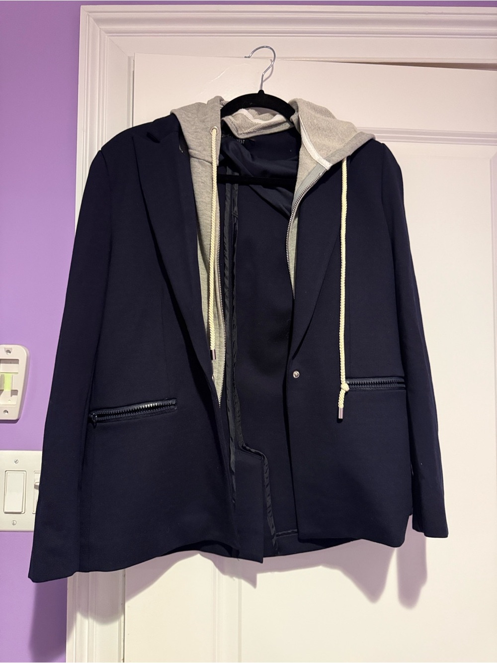 Central Park West Blazer Hoodie